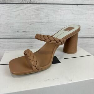 Dolce Vita Cafe Stella Nairi Woven Braided Strappy Heeled Sandals Size 11